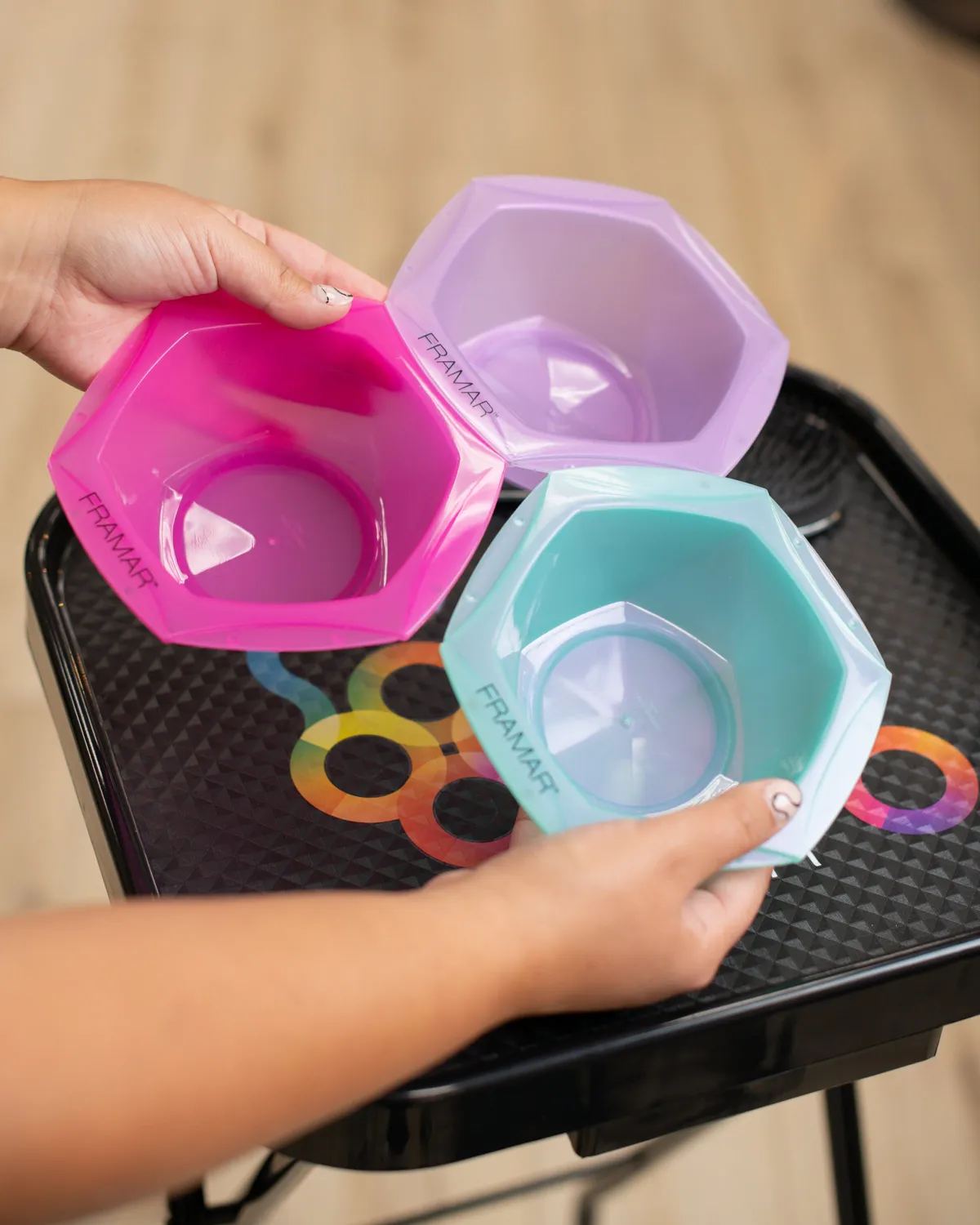 Framar Connect & Color Tint Bowls 7 Piece Pastel