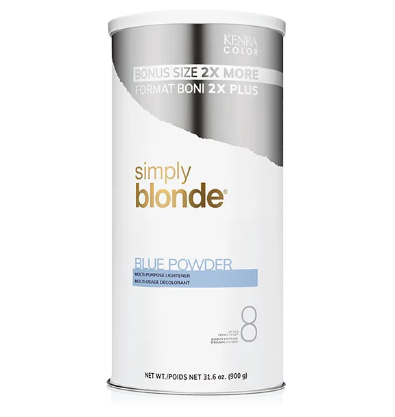 Kenra Professional Simply Blonde Blue Powder Lightener 8 Levels