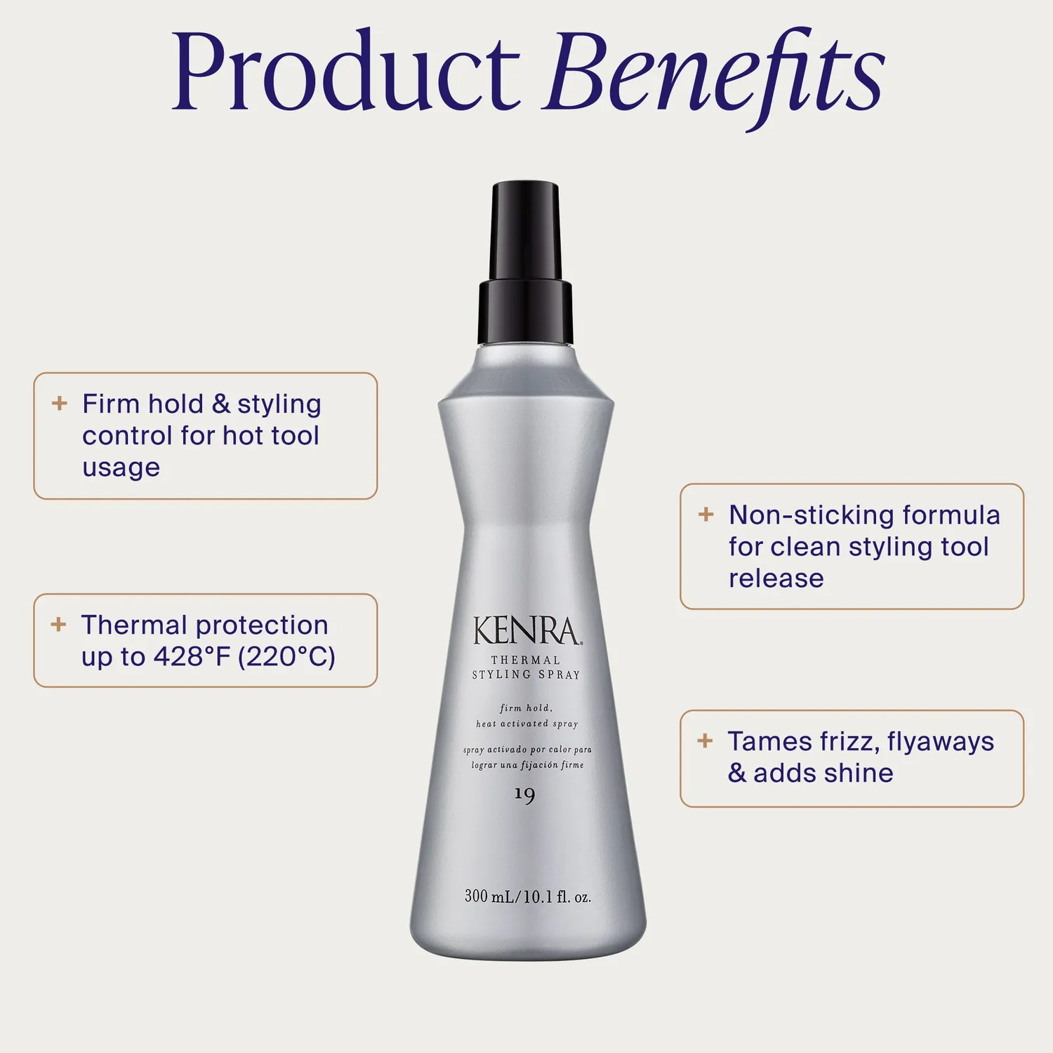 Kenra Thermal Styling Spray 19 heat protectant