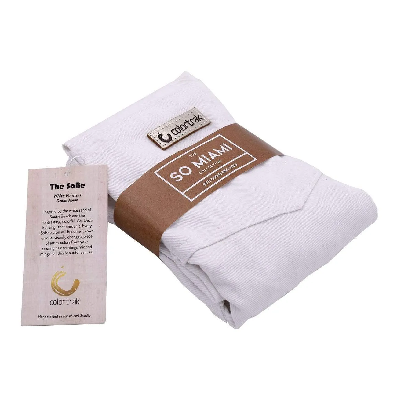 Colortrak So Miami Collection The Sobe Apron White Denim