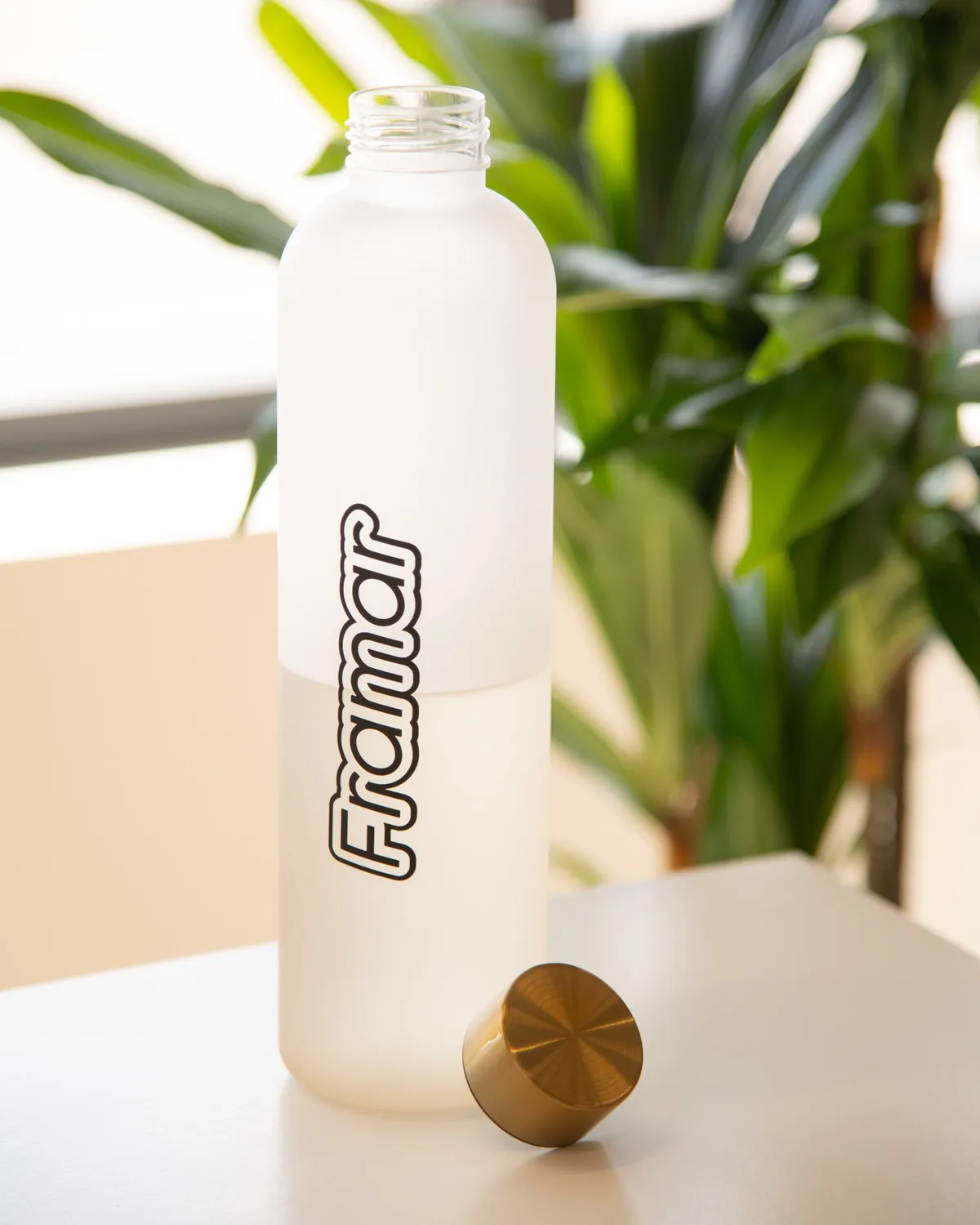Framar Neutral Thirst Trap Water Bottle Matte Finish