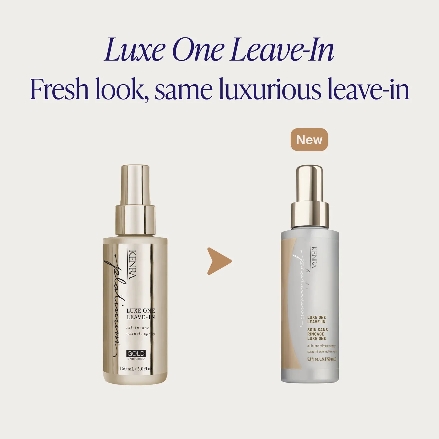 Kenra Platinum Luxe One Leave-In Spray 5 oz Anti-Frizz