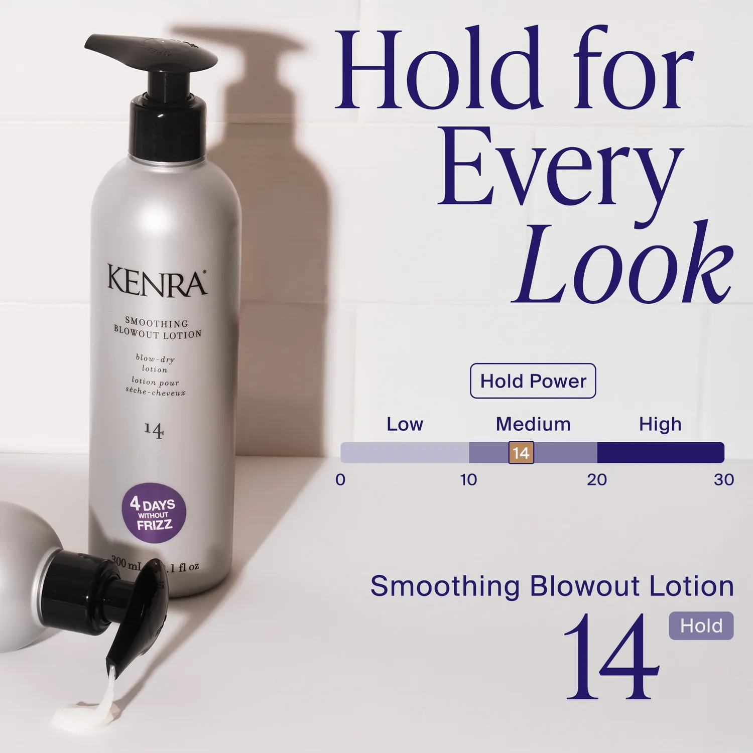 Kenra Professional Smoothing Blowout Lotion 14 10.1 fl oz Medium Hold