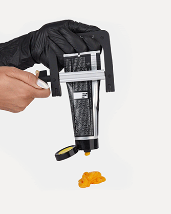 Framar Tube Squeezer Color Tube Roller Black Aluminum