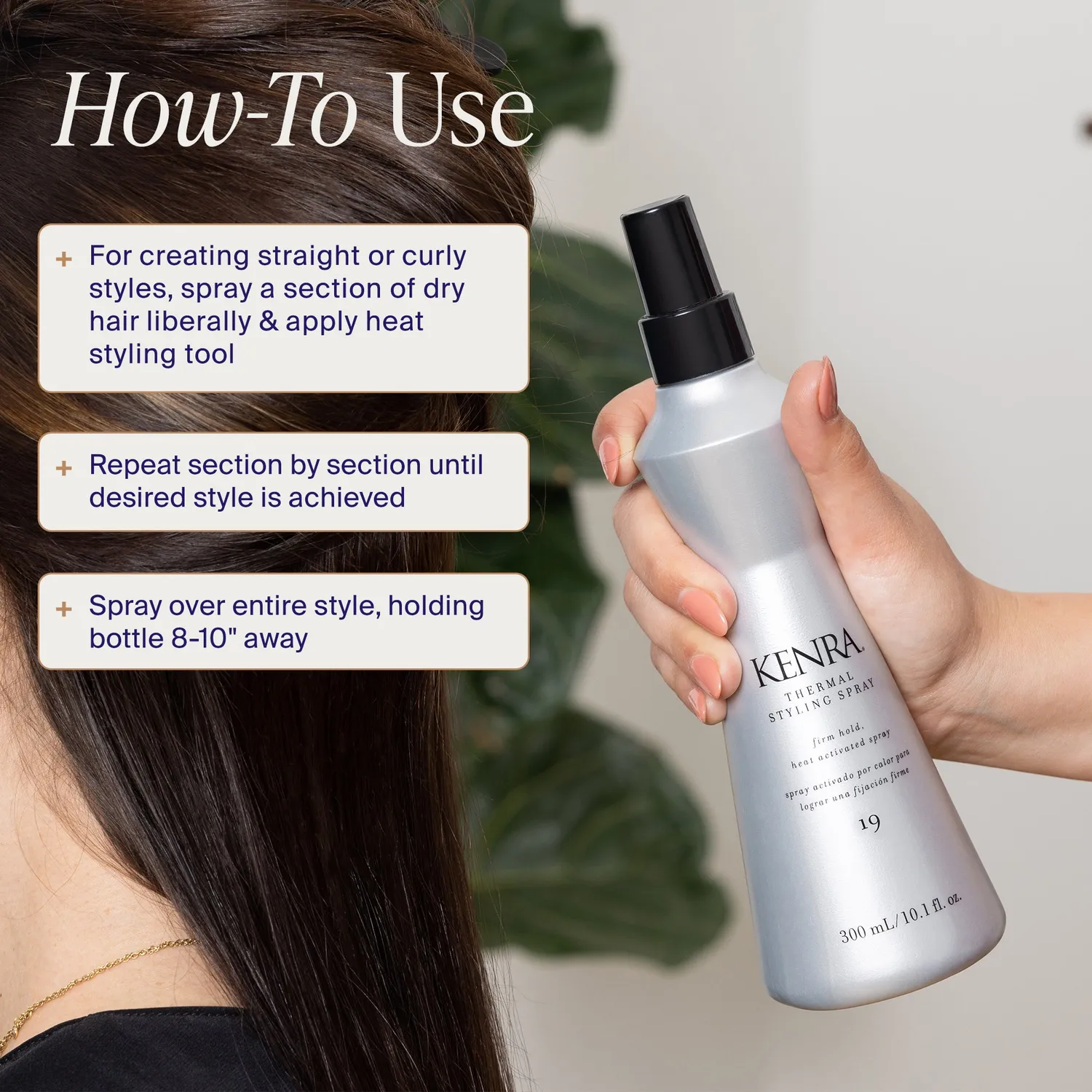 Kenra Thermal Styling Spray 19 heat protectant