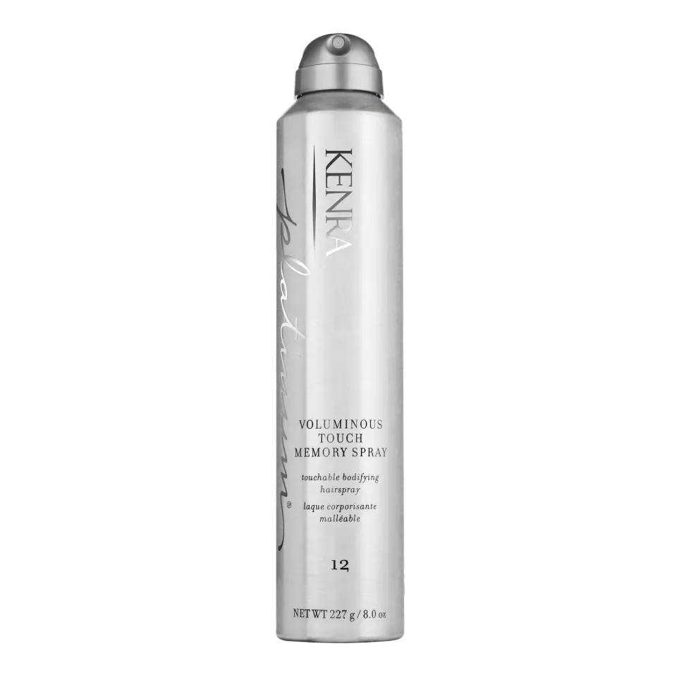 Kenra Platinum Voluminous Touch Memory Spray 12 Hairspray Medium Hold