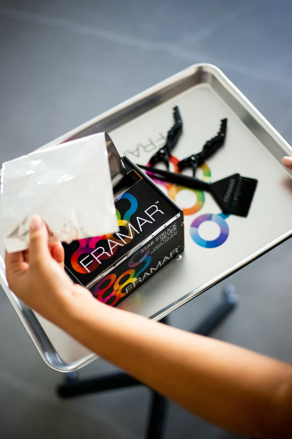 Framar Star Struck Silver Smooth Salon Foil 1700 ft