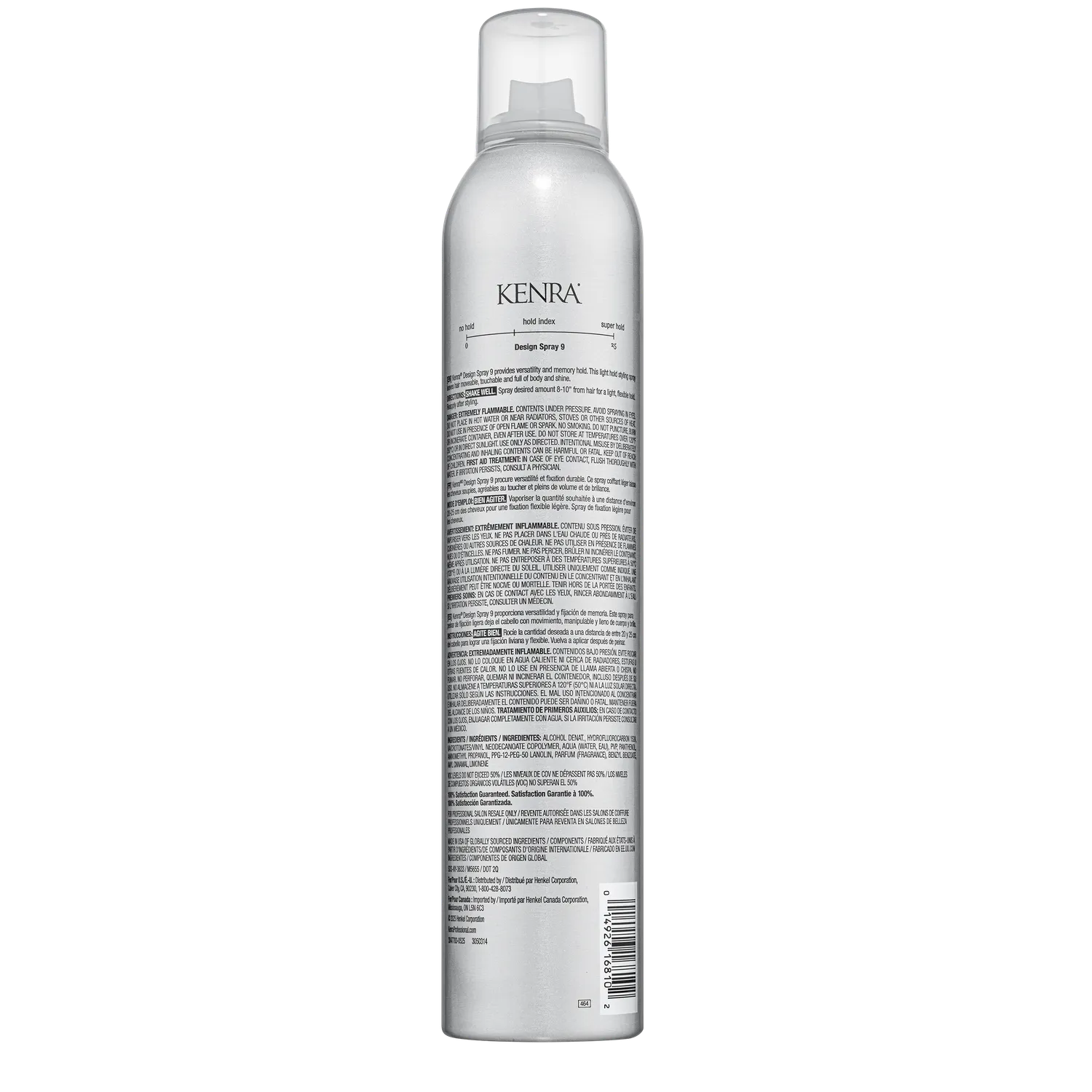 Kenra Professional Design Spray 9 Hairspray Light Hold