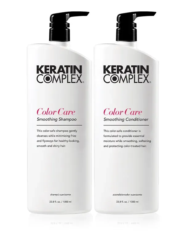 Keratin Complex Color Care Shampoo and Conditioner Liter Duo 33.8 oz