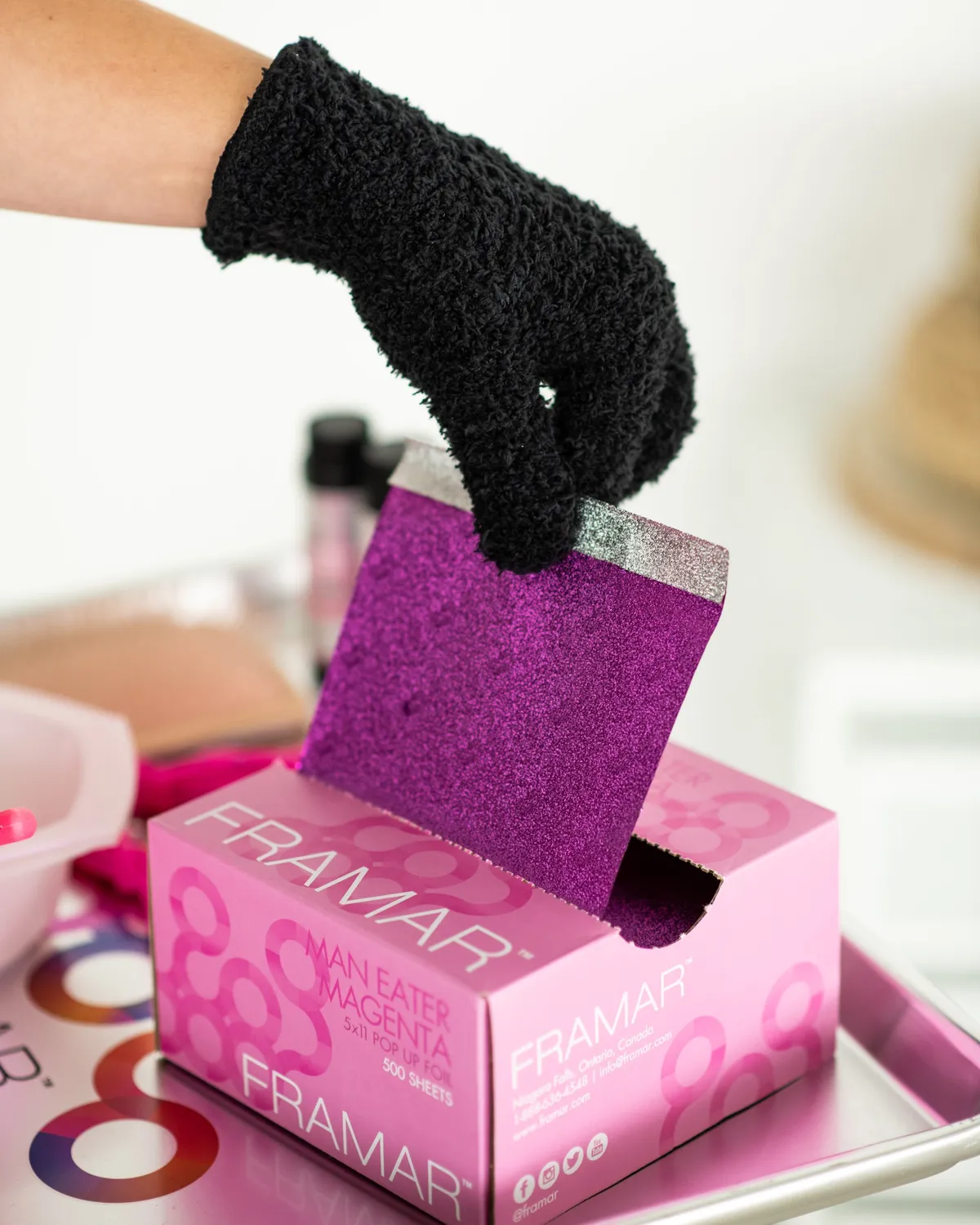 Framar Bleach Blenders Textured Gloves 2 Pack