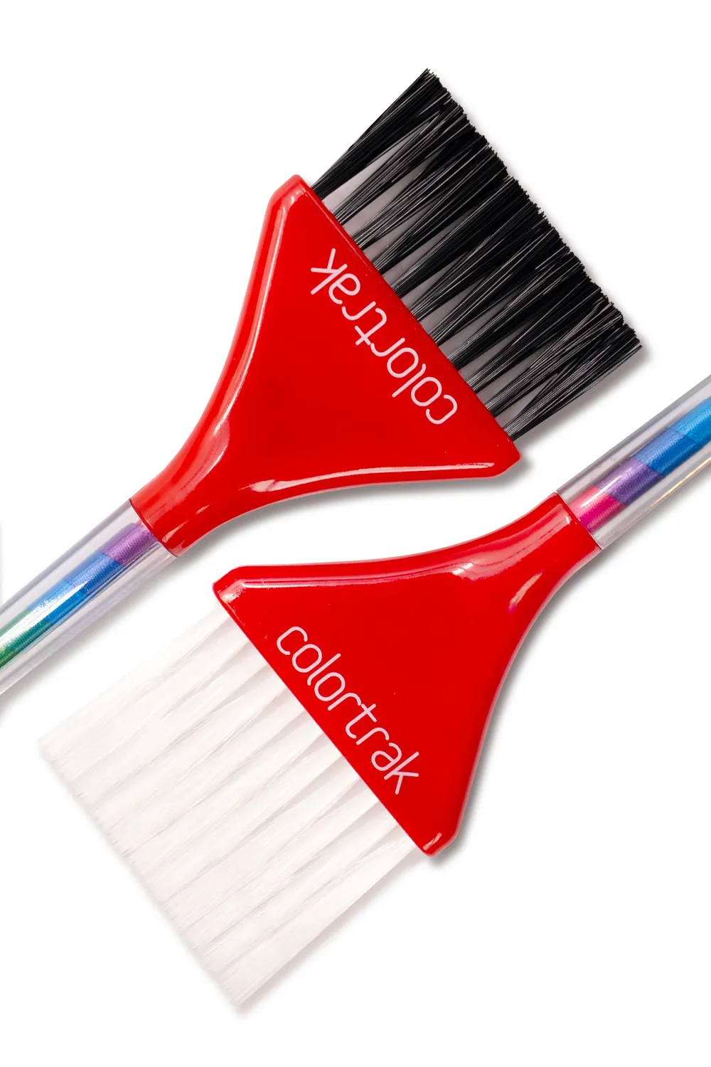Colortrak Ribbon Firm Feather Brush Canister Mixed Bristles