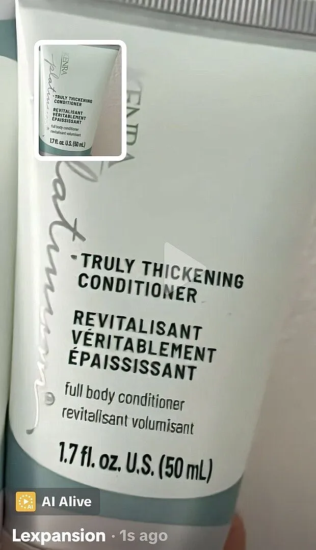Kenra Professional Platinum Truly Thickening Conditioner
