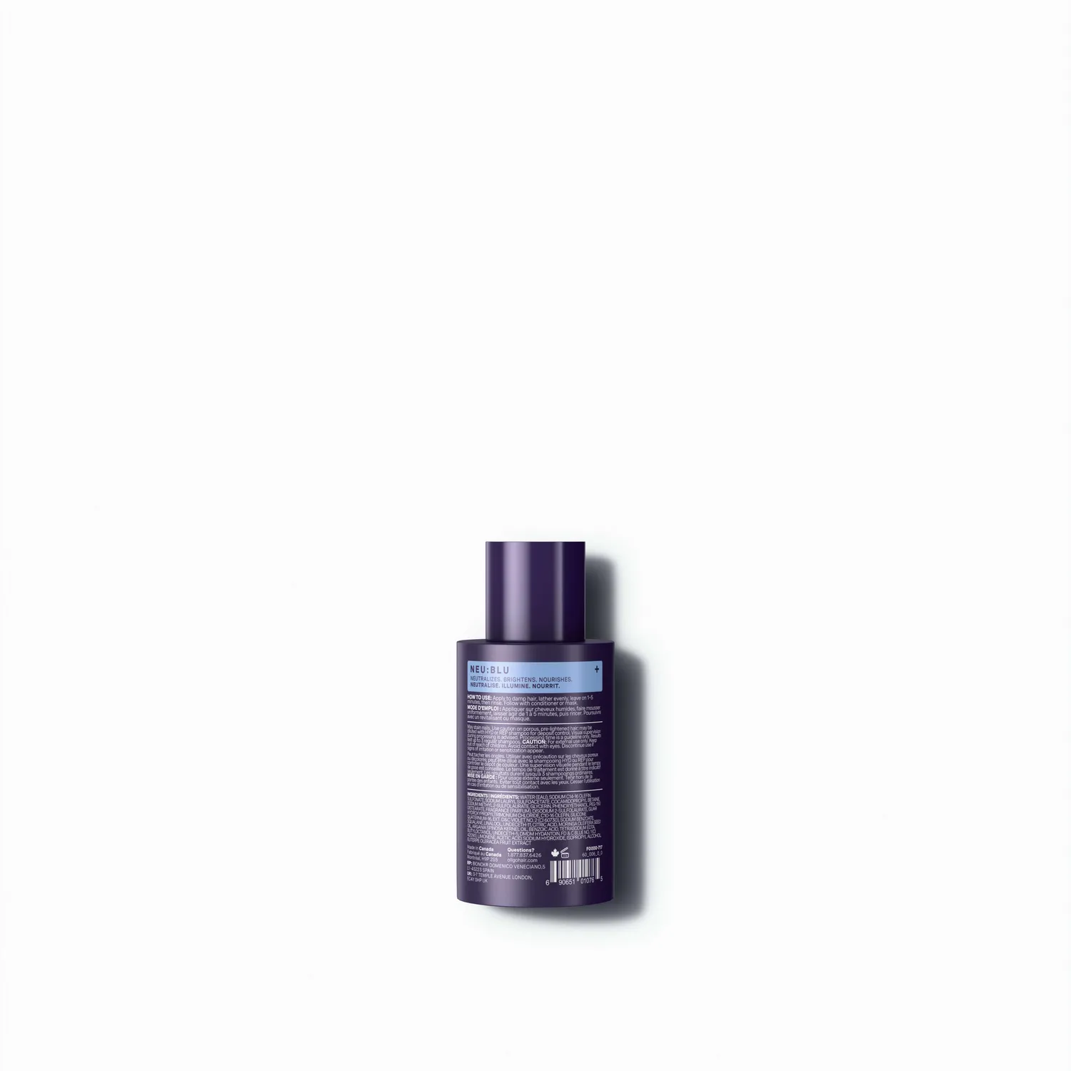 Oligo Professionnel NEU BLU Blue Shampoo Anti-Orange