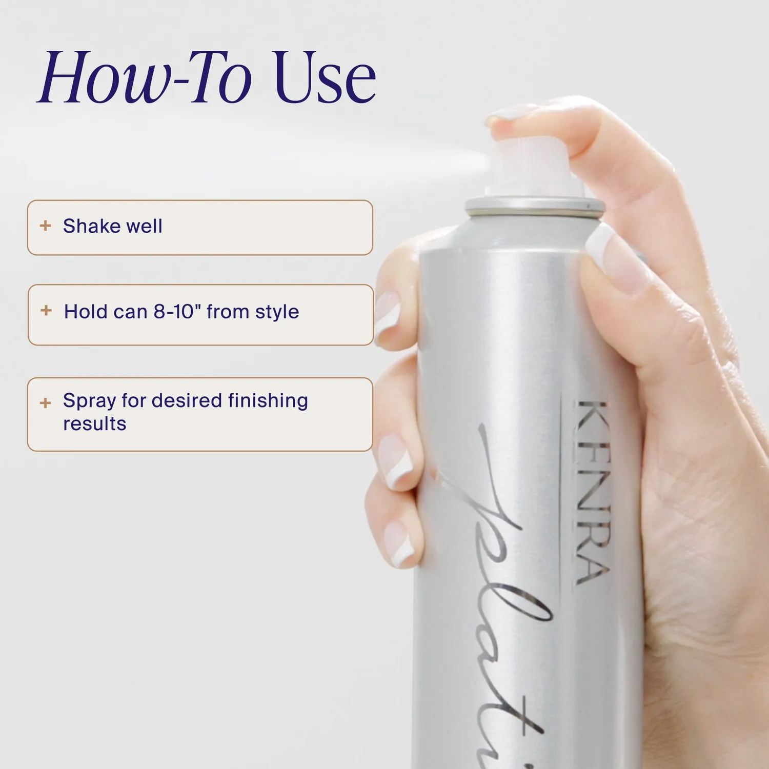 Kenra Platinum Working Spray 14 Hairspray Flexible Hold