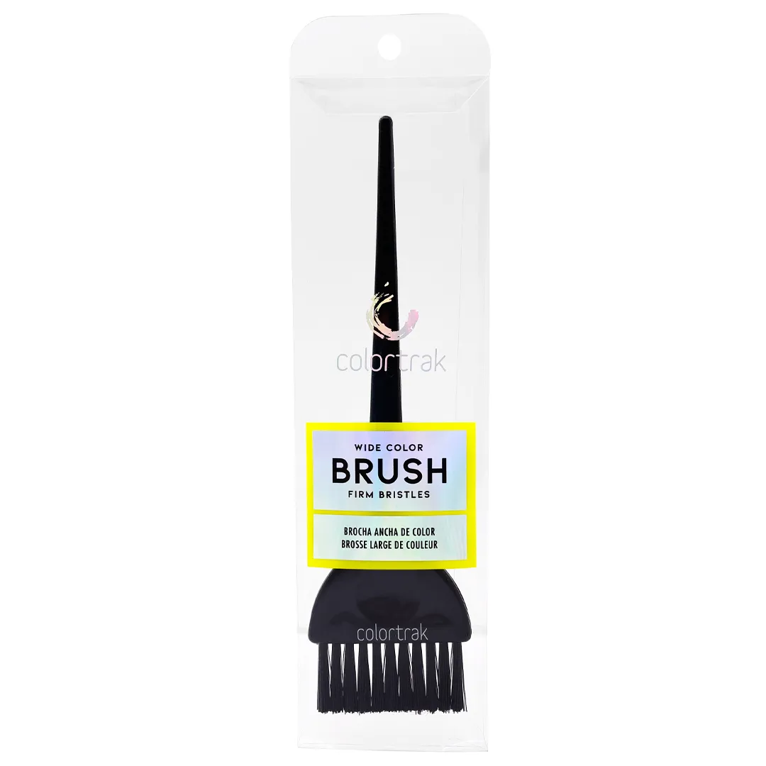 Colortrak Wide Color Brush Firm Bristles Precise Application