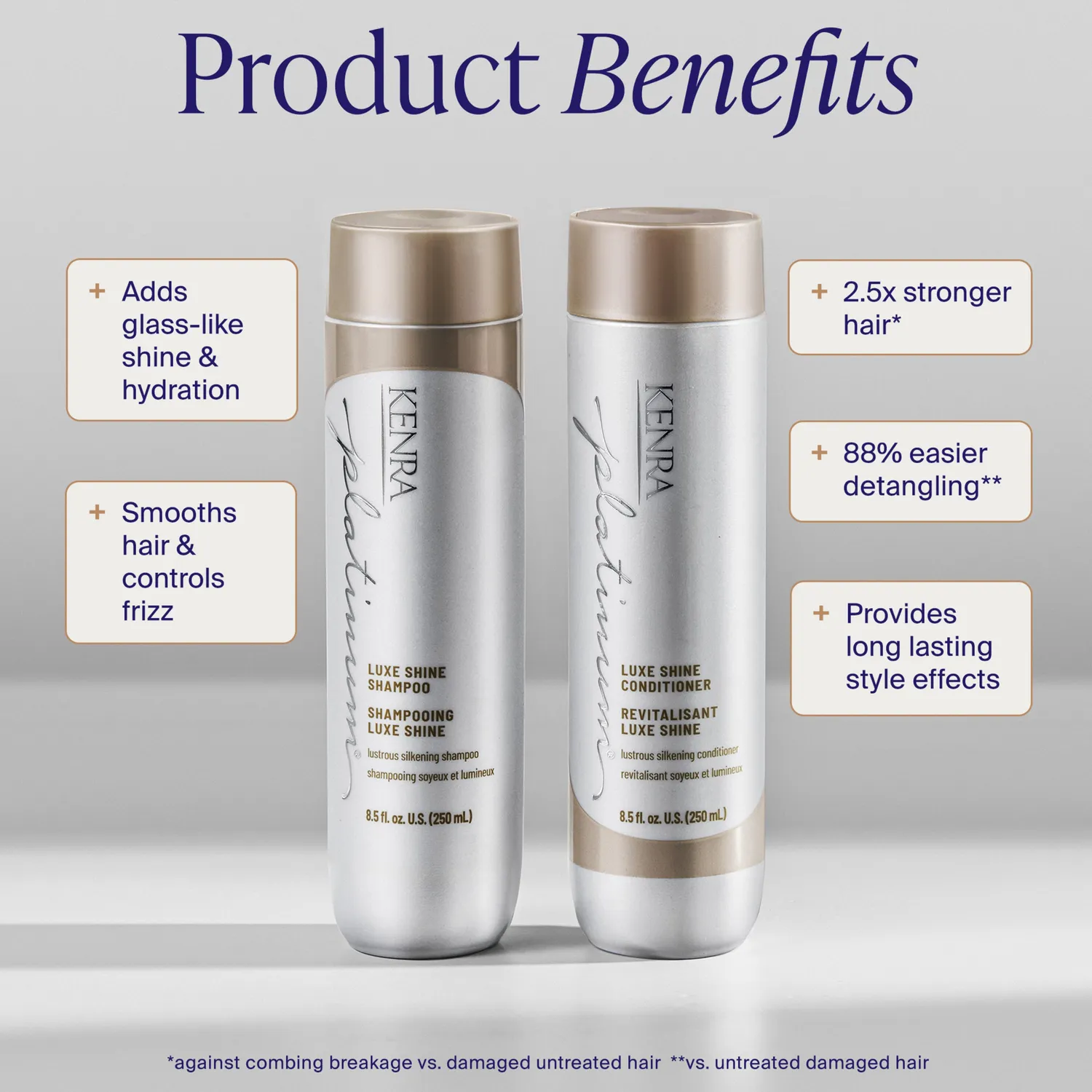 Kenra Professional Platinum Luxe Shine Conditioner