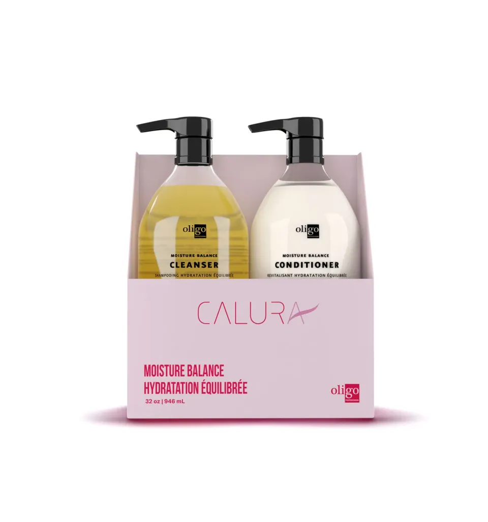 Oligo Calura Moisture Balance Duo Shampoo Conditioner 2x32oz