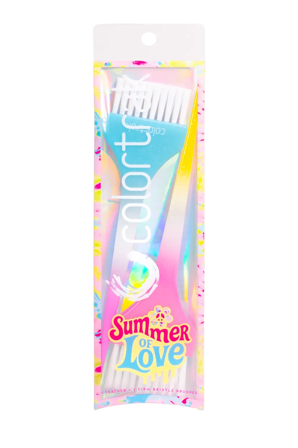 Colortrak Summer of Love Brushes hair color brush glitter
