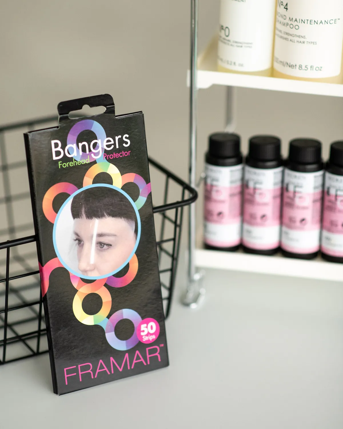 Framar Bangers Forehead Protectors 50 Strips Self-Adhesive