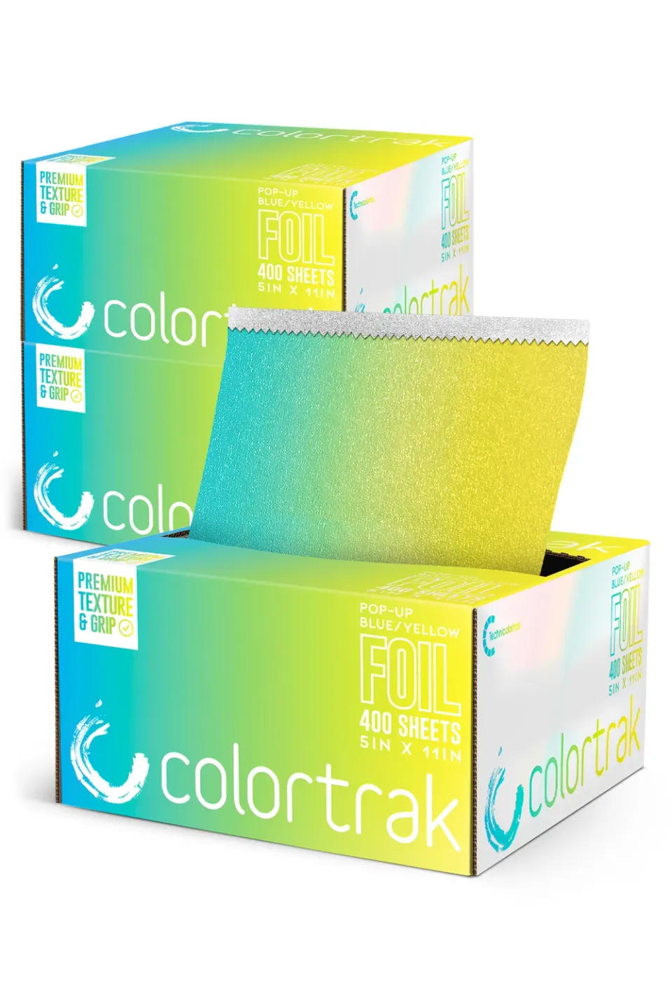 Colortrak Gradient Pop-Up Foil 400-Count