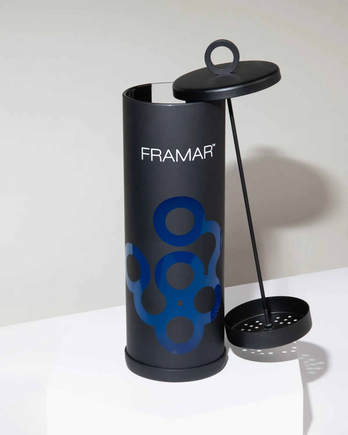 Framar Disinfectant Jar Polished Glass with Grip