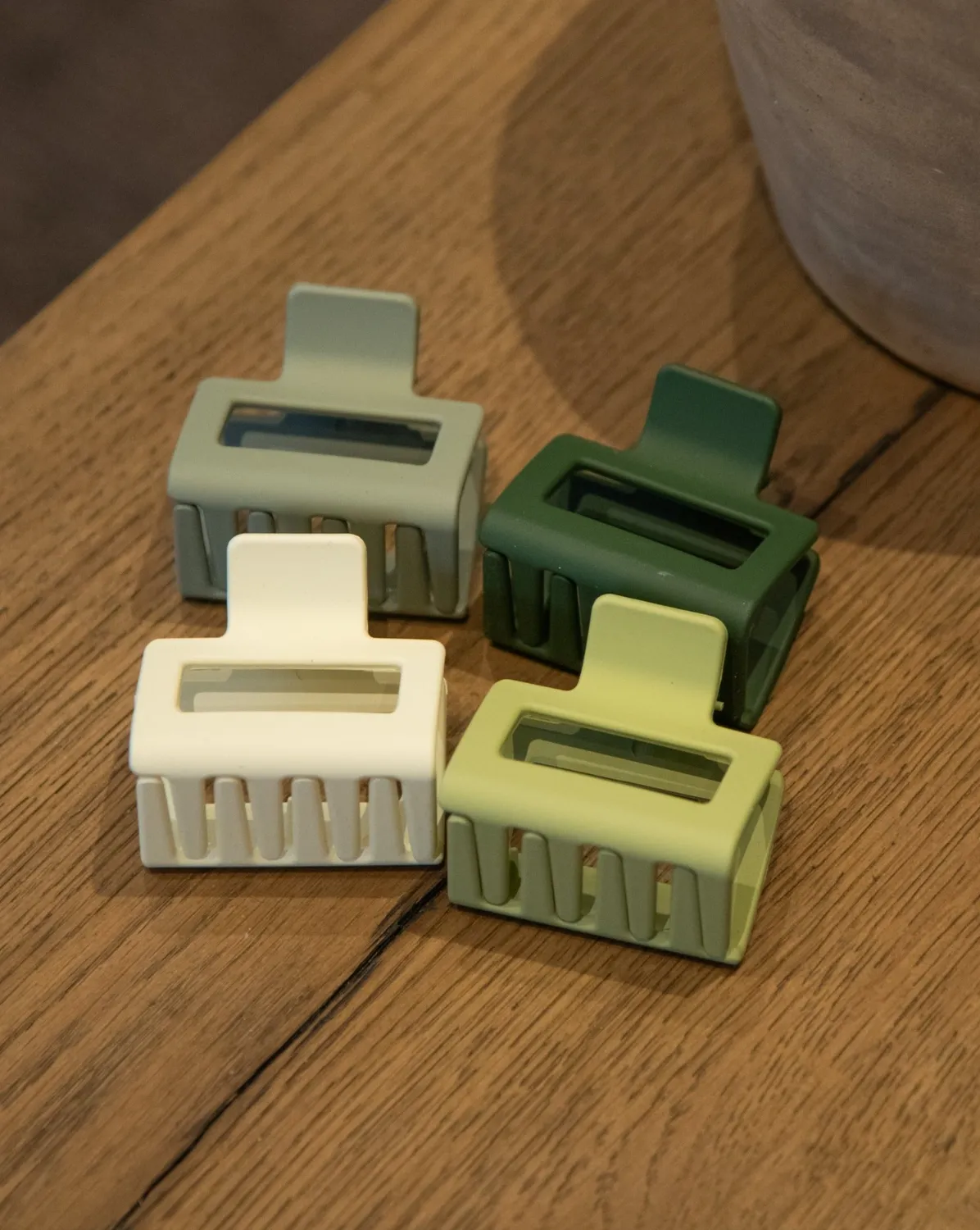 Framar Baby Klaws Sage Hair Clips 4 Pack
