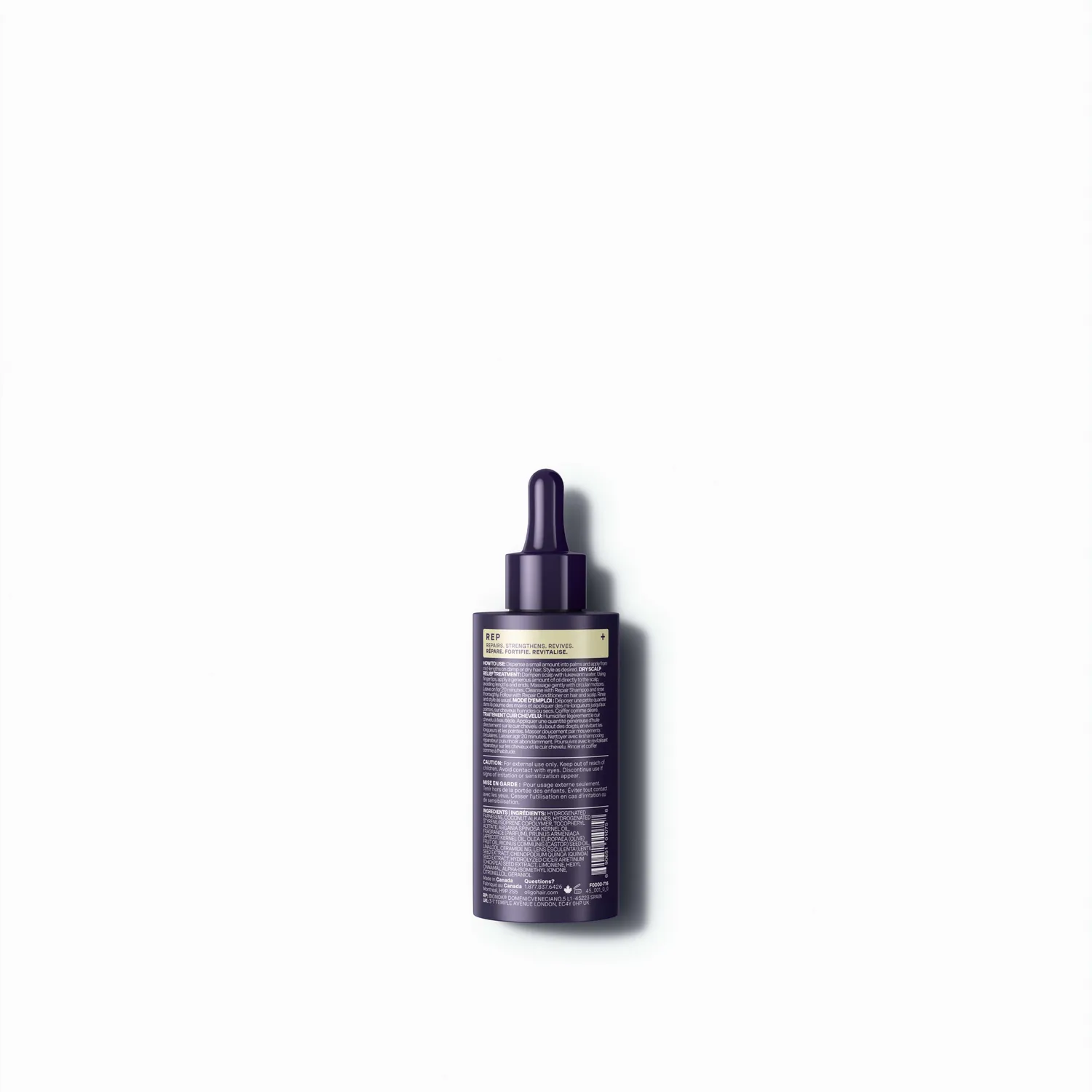 Oligo Blacklight SMART REP Hair & Scalp Oil Frizz Control