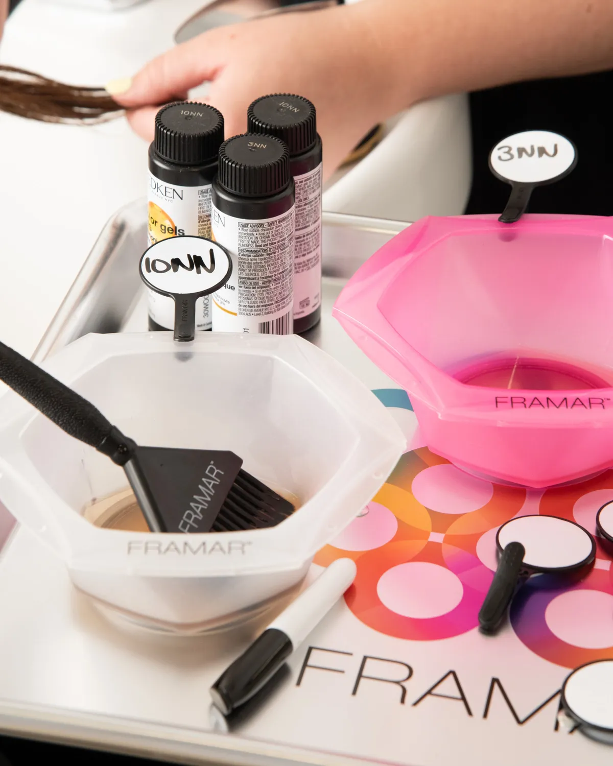 Framar Formula Friend Bowl Clips 8 Pack Dry-Erase