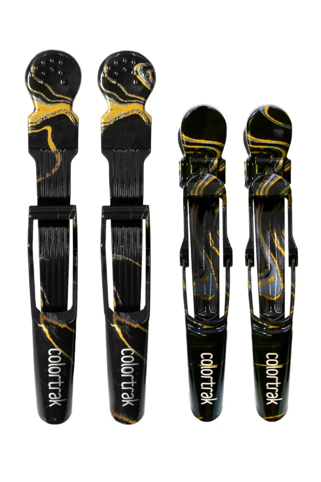 Colortrak Midnight Lux Croc Clips No-Slip Grip