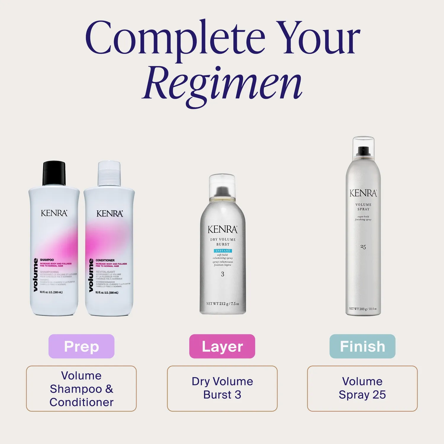 Kenra Dry Volume Burst 3 Volumizing Hair Spray Low Hold