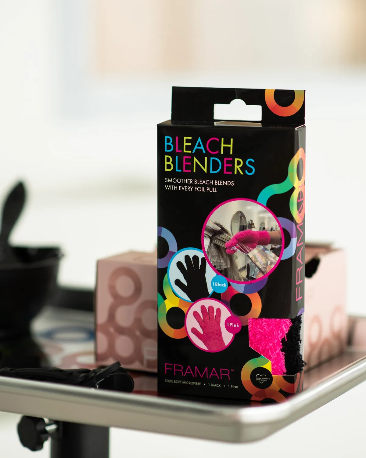 Framar Bleach Blenders Textured Gloves 2 Pack