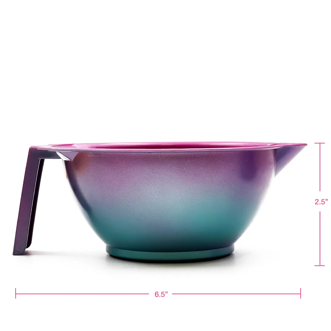 Colortrak Aurora Color Bowls Hair Color Mixing Bowl Gradient