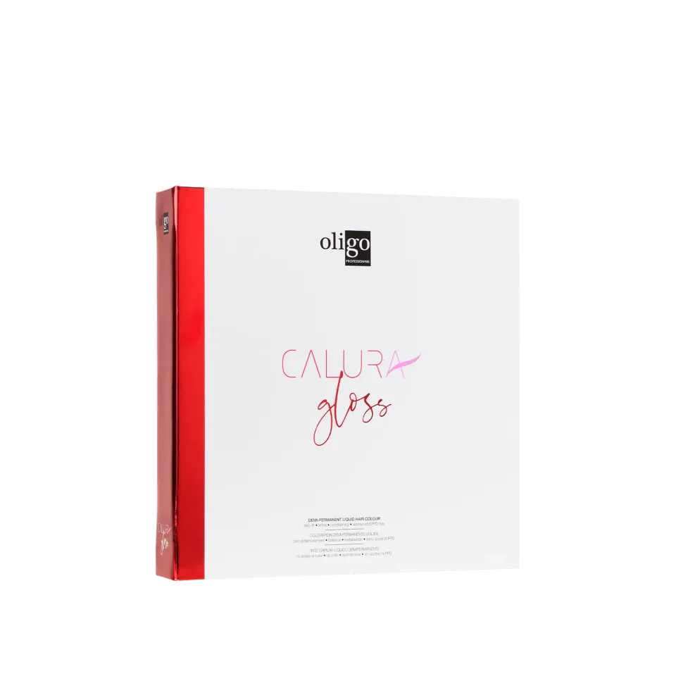Oligo Calura Gloss Shade Selector Demi-Permanent Chart
