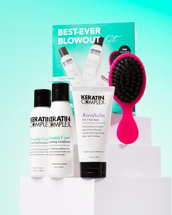 Keratin Complex Best-Ever Blowout Kit Frizz-Free Hair Kit