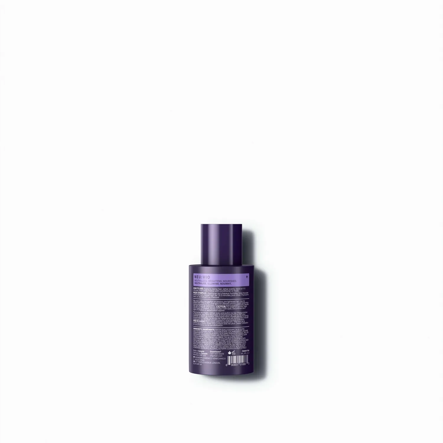 Oligo Blacklight [NEU VIO] Violet Shampoo Blonde Toning