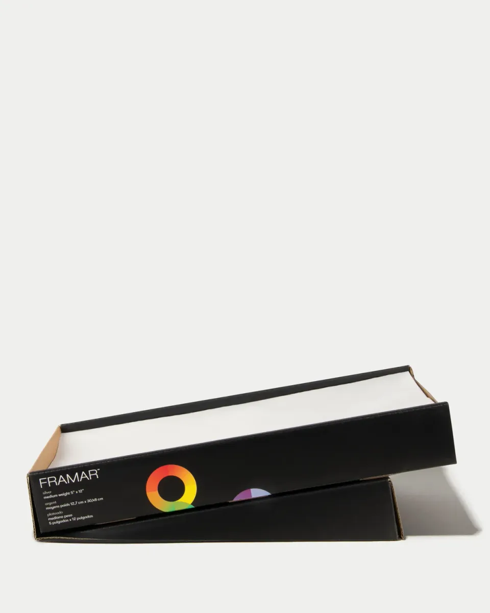 Framar Star Struck Silver Pre-Cut Foil 500 Pack