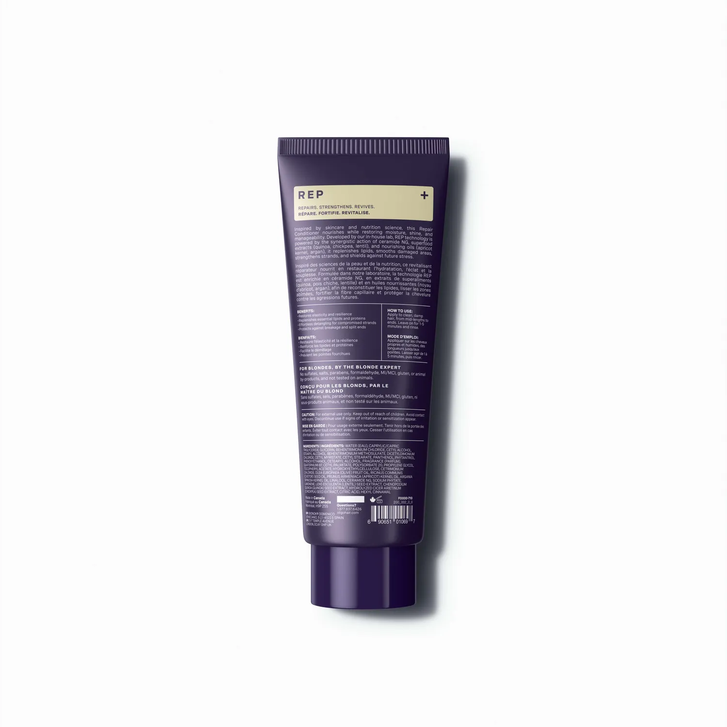 Oligo Professionnel Blacklight [REP] Repair Conditioner Blonde