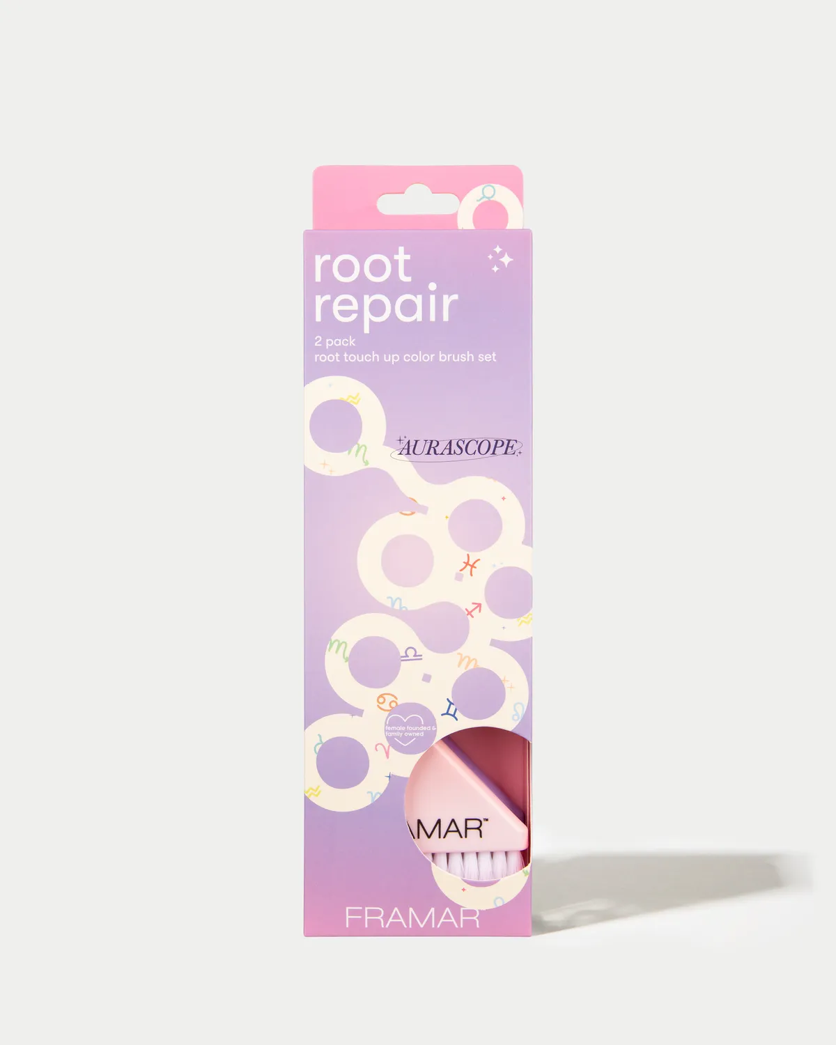 Framar Aurascope Root Repair Tint Brush Set 2 Pack AccuSoft