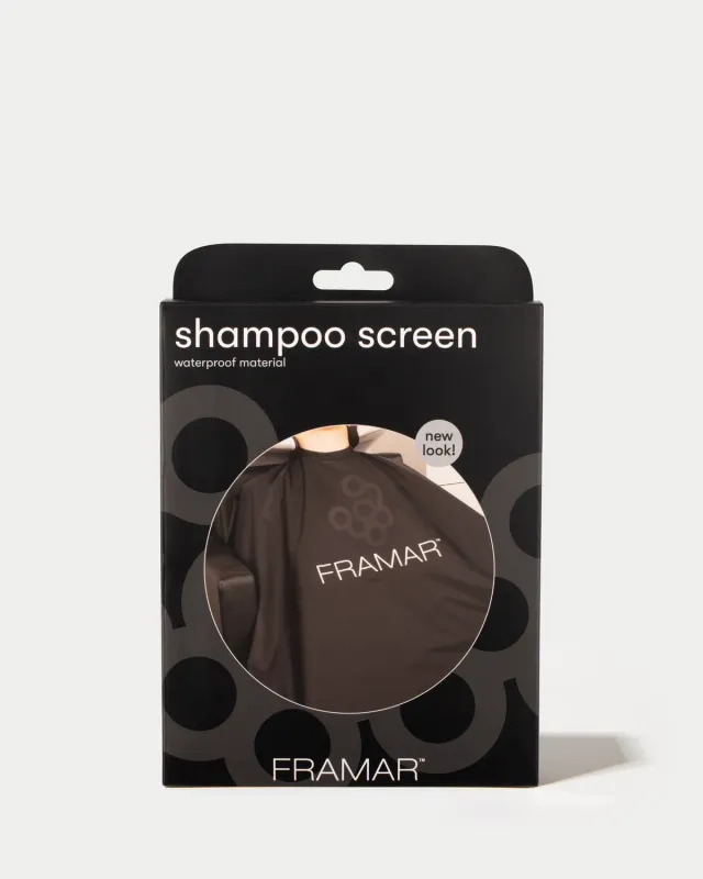 Framar Shampoo Screen Cape Water-Resistant Snap Neck