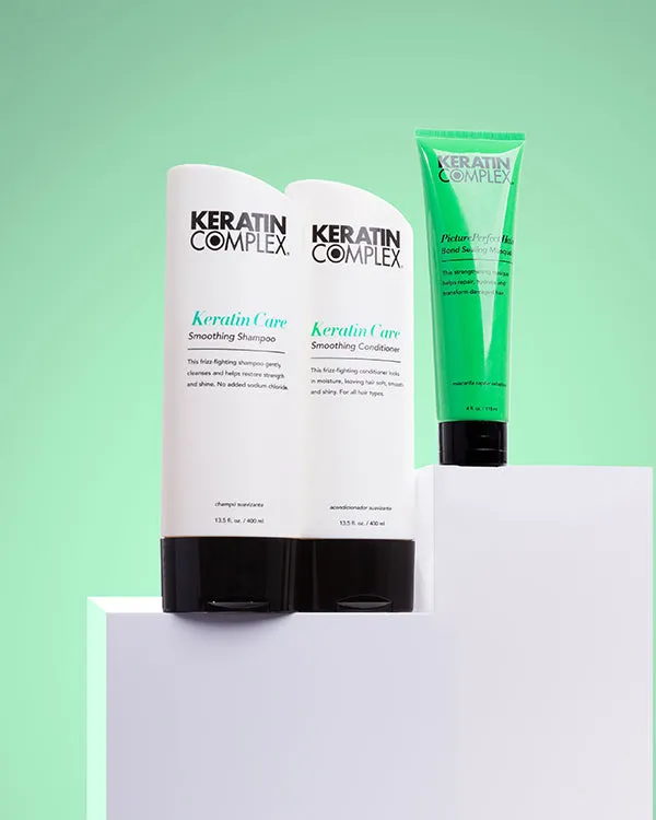 Keratin Complex PBO Aftercare Kit Shampoo Conditioner Masque Set