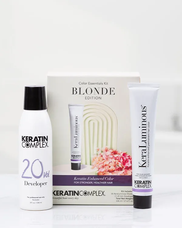 Keratin Complex Color Essentials Hair Color Kit with Developer