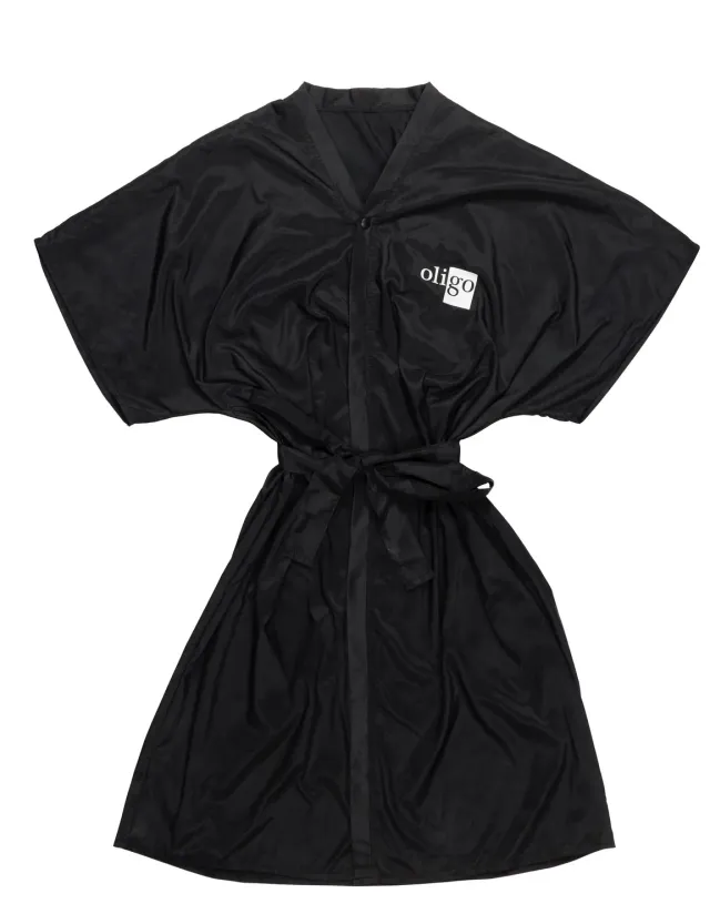 Oligo Professionnel Kimono Salon Cape Black Water-Resistant