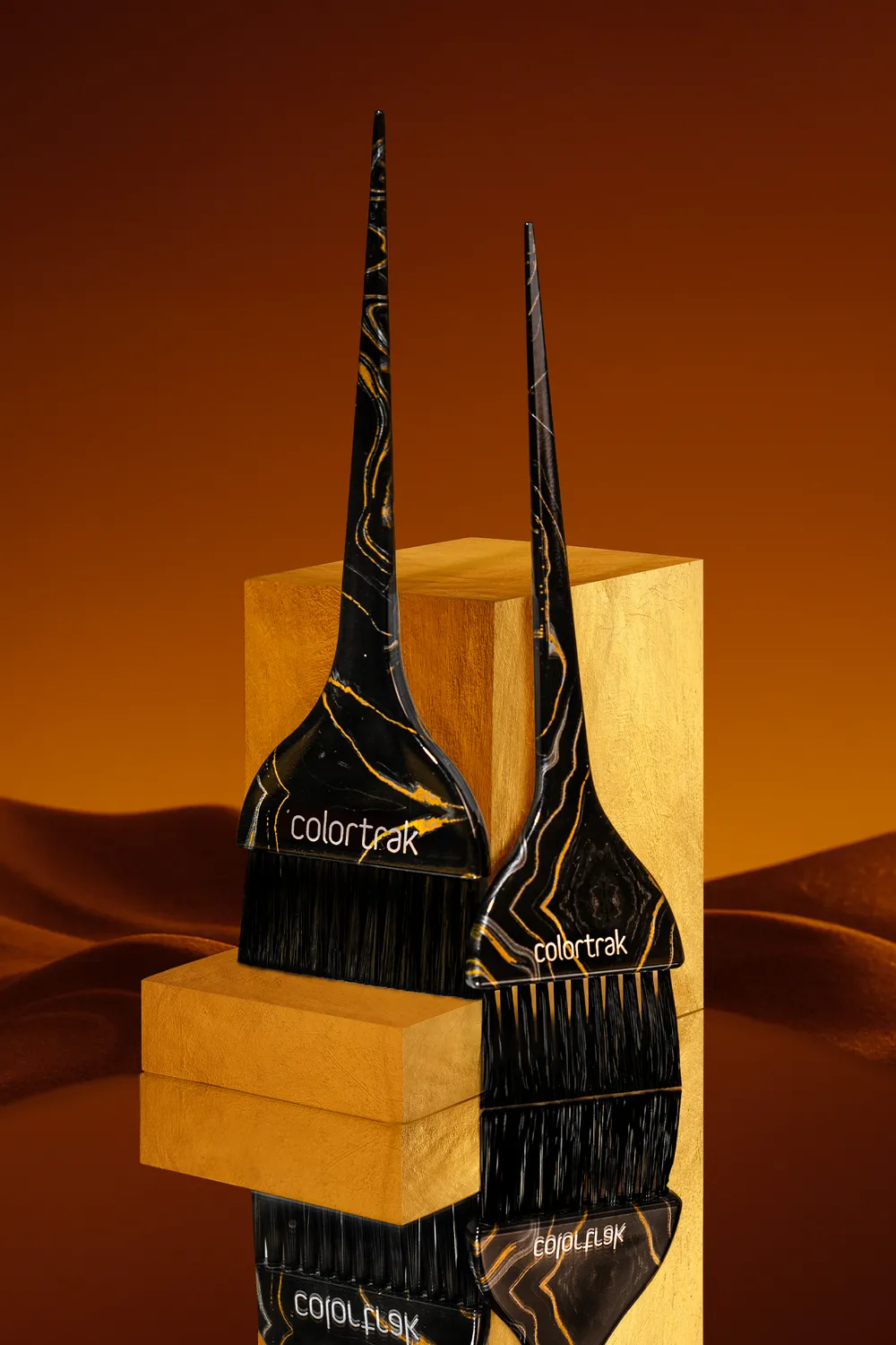 Colortrak Midnight Lux Firm Bristle Color Brushes