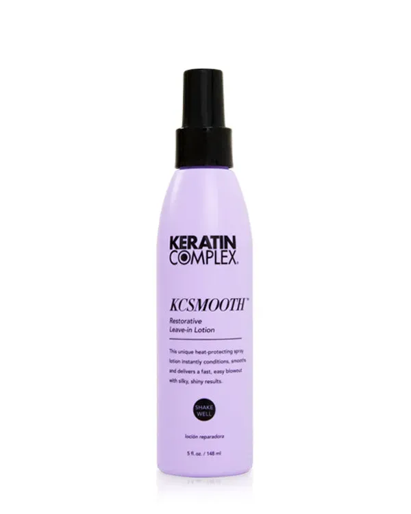 Keratin Complex KCSMOOTH Restorative Leave-In Lotion Heat