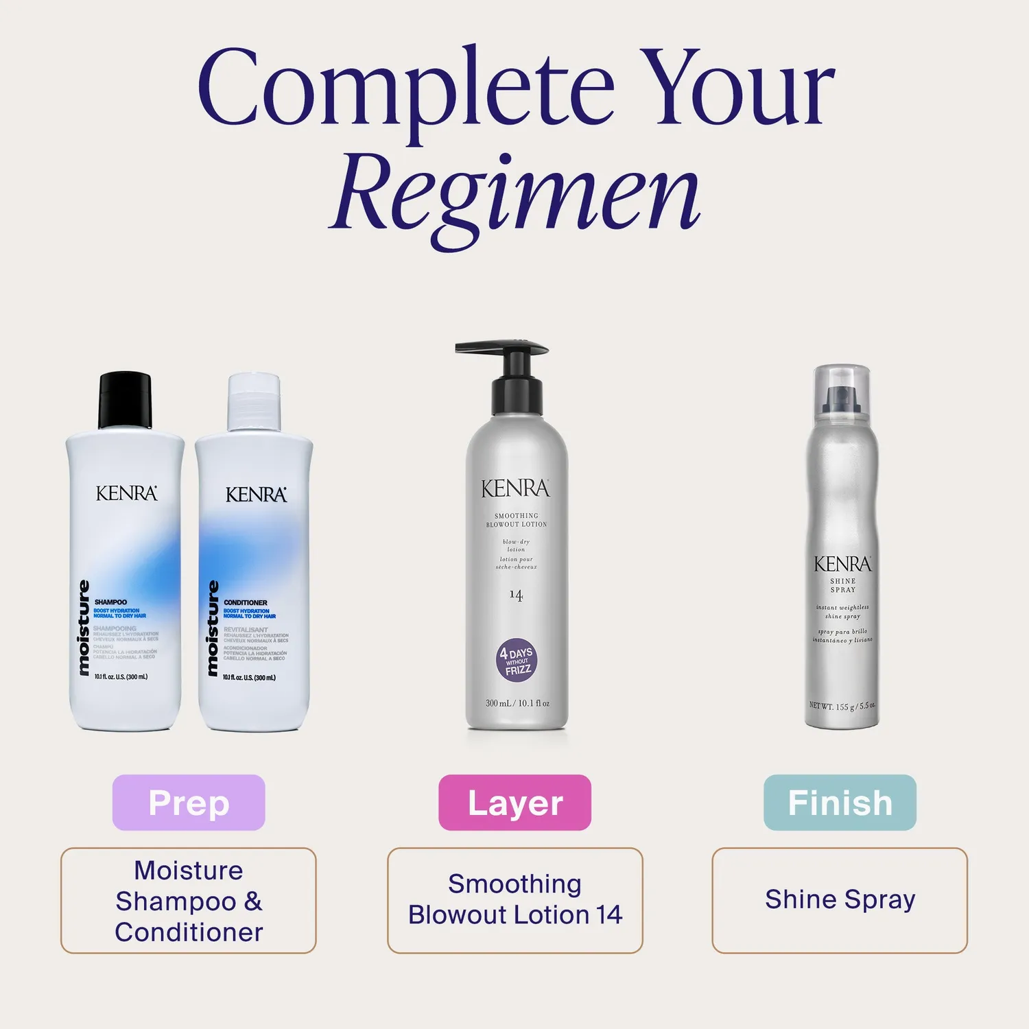 Kenra Shine Spray Hair Finishing Spray Anti-Frizz