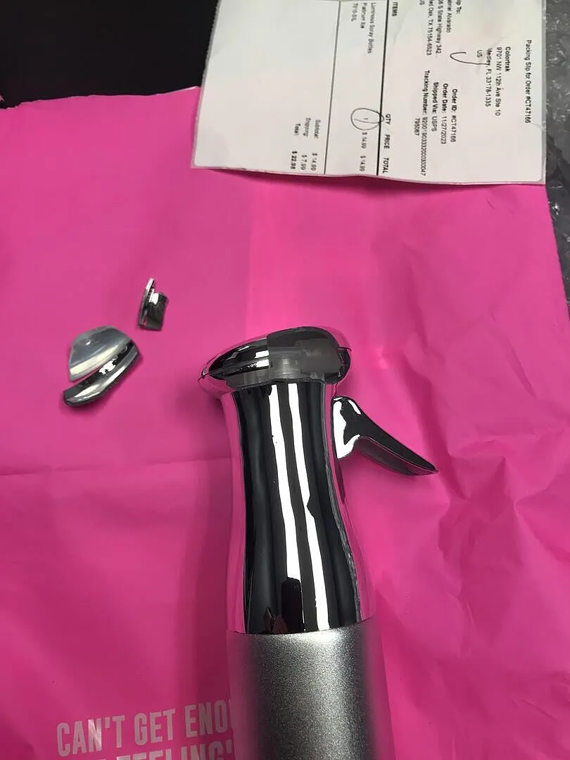 Colortrak Luminous Continuous Spray Bottle Mister