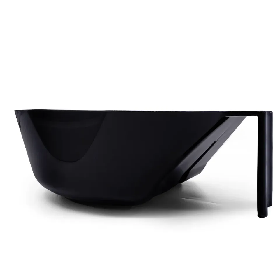 Colortrak Double Color Bowl color bowl black