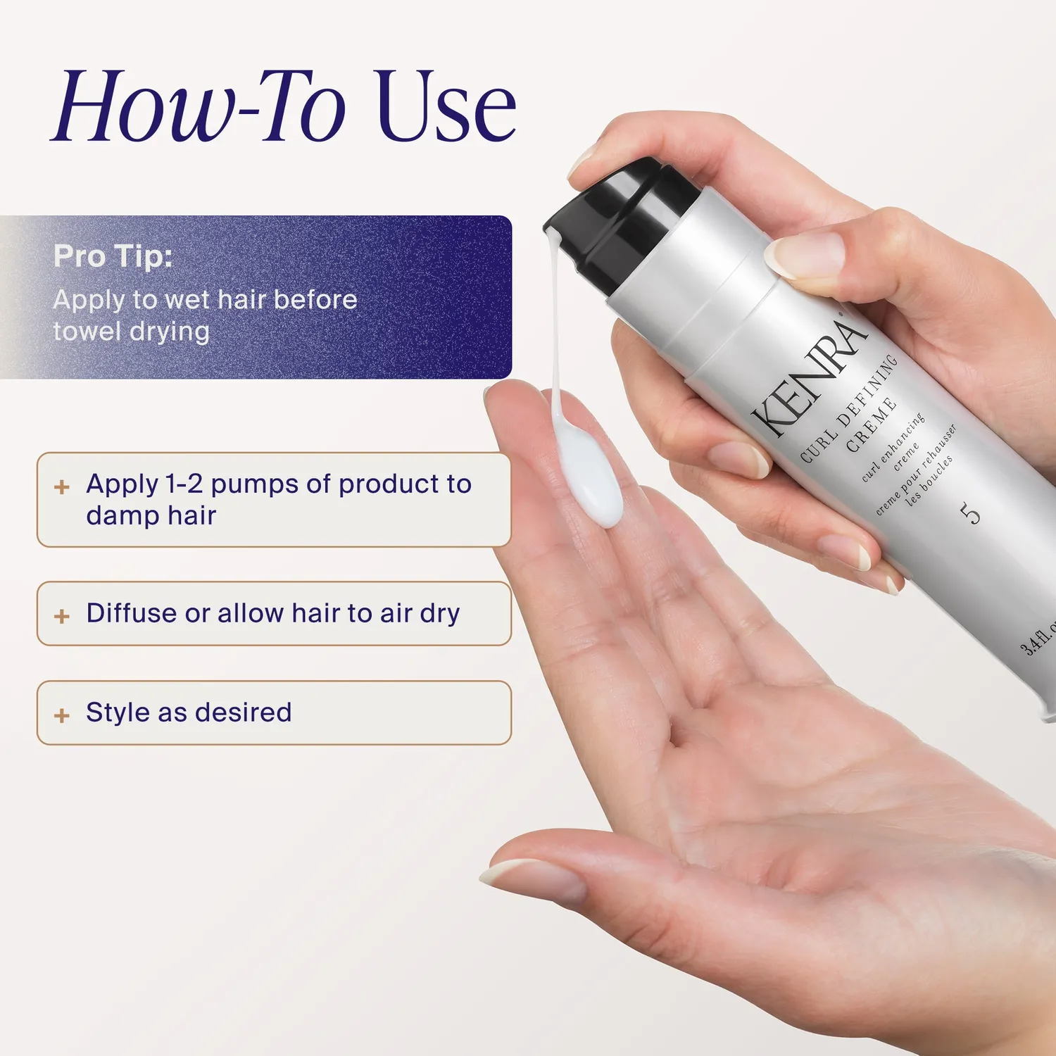 Kenra Professional Curl Defining Creme 5 3.4 fl oz Low Hold