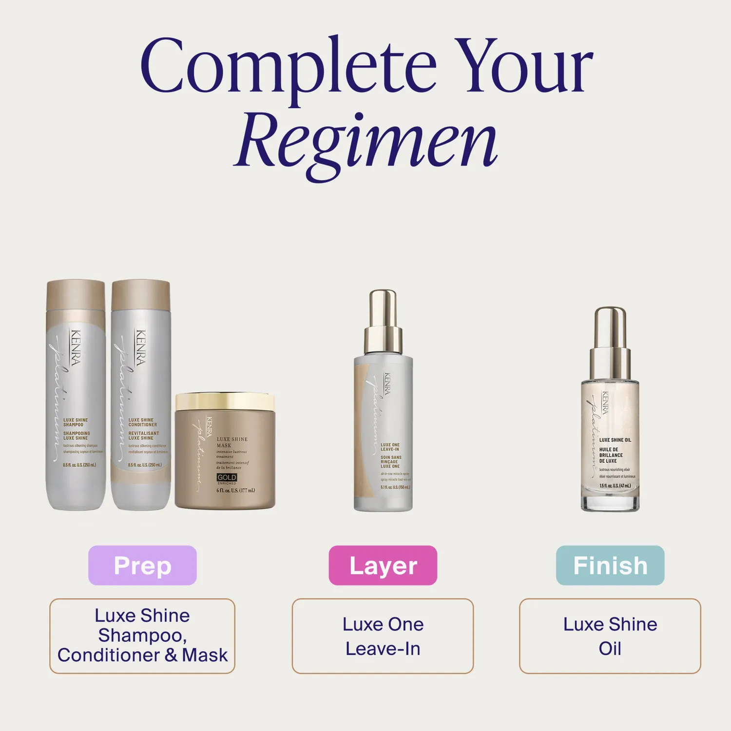 Kenra Platinum Luxe Shine Mask hair mask