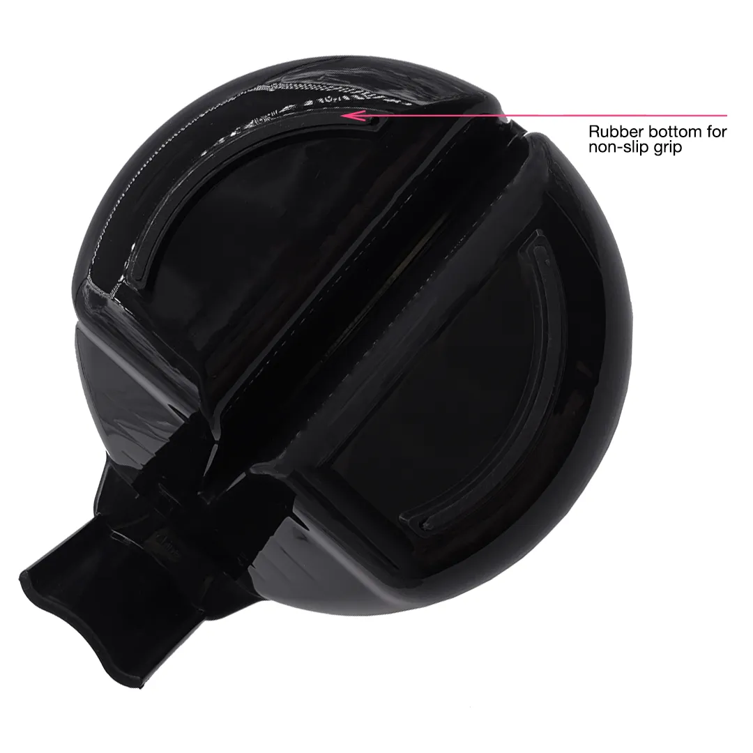 Colortrak Double Color Bowl color bowl black